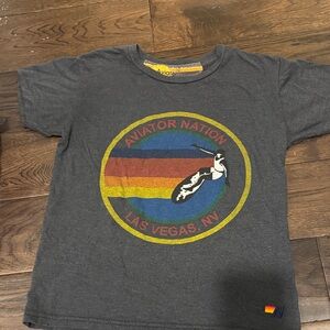 Aviator Nation Kids Gray Tee Las Vegas, NV